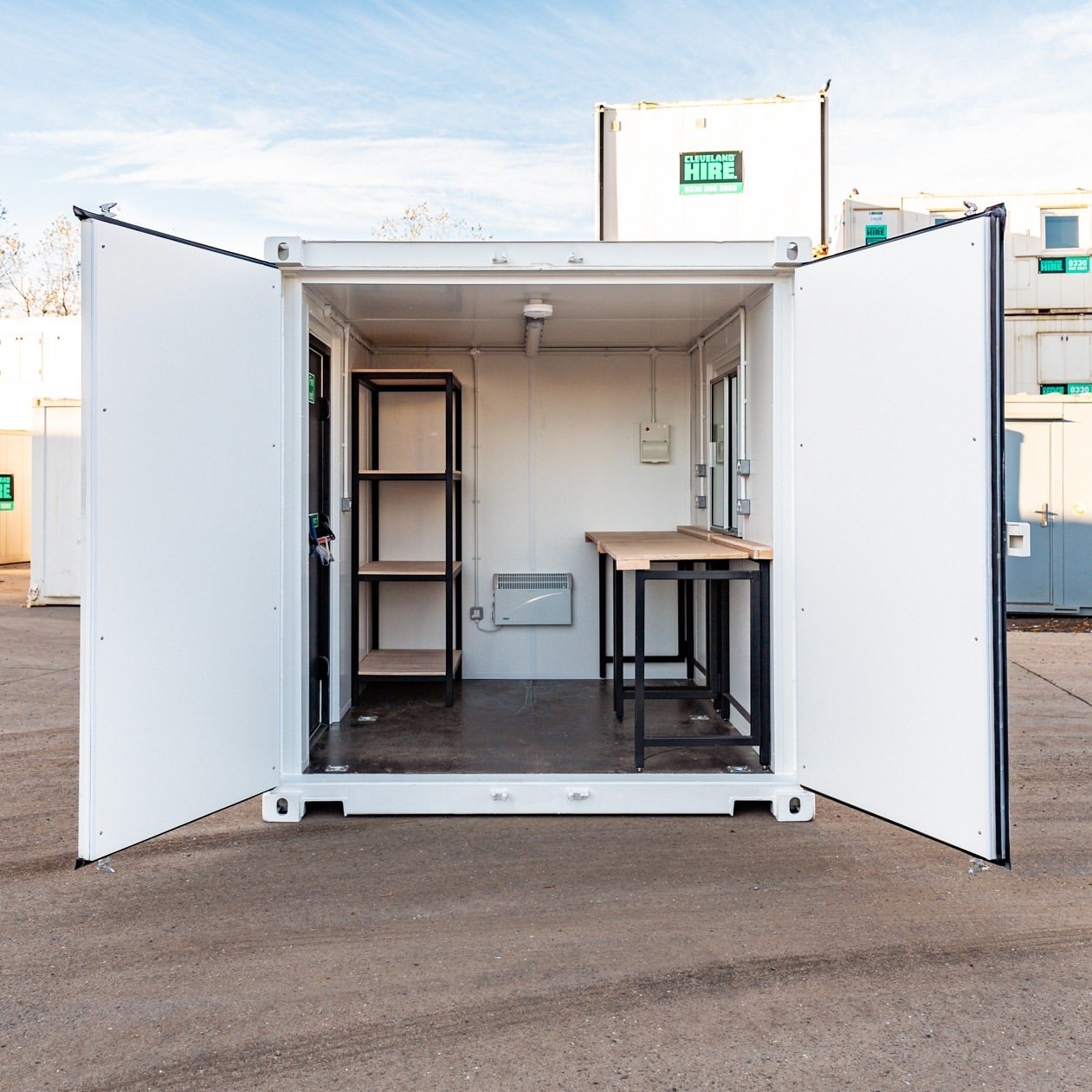 10ft Modified Shipping Container Office USA - Image 3