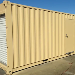 16ft Shipping Container – Roller Door Access