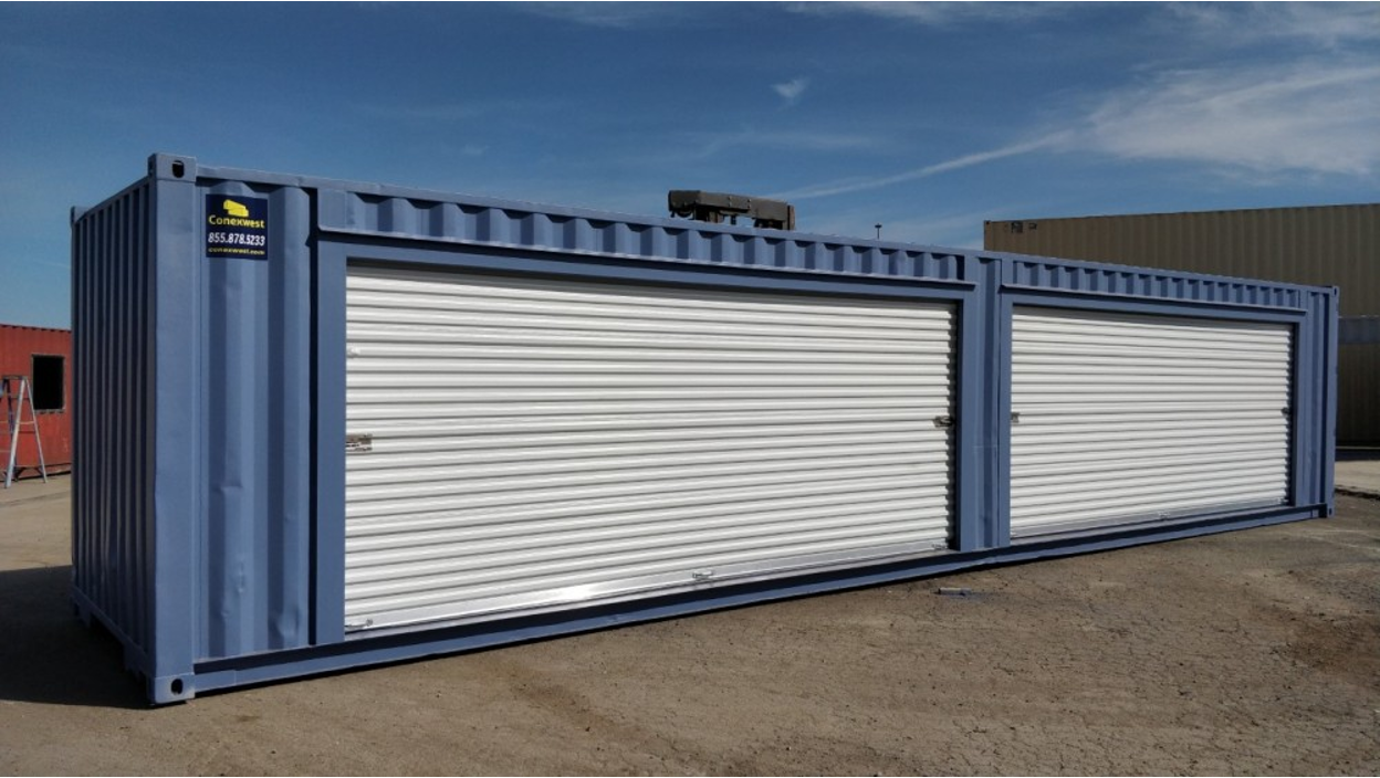 20 ft Shipping Container with Roll Up Door USA - Image 2