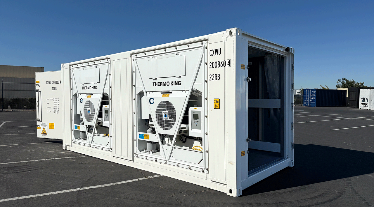 20ft Blast Freezer Container USA