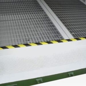 10ft Open Mesh Floor Bunded Store – Compact Hazardous Storage